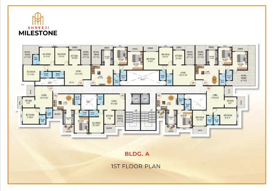 Shreeji Milestone Brochure Page 1