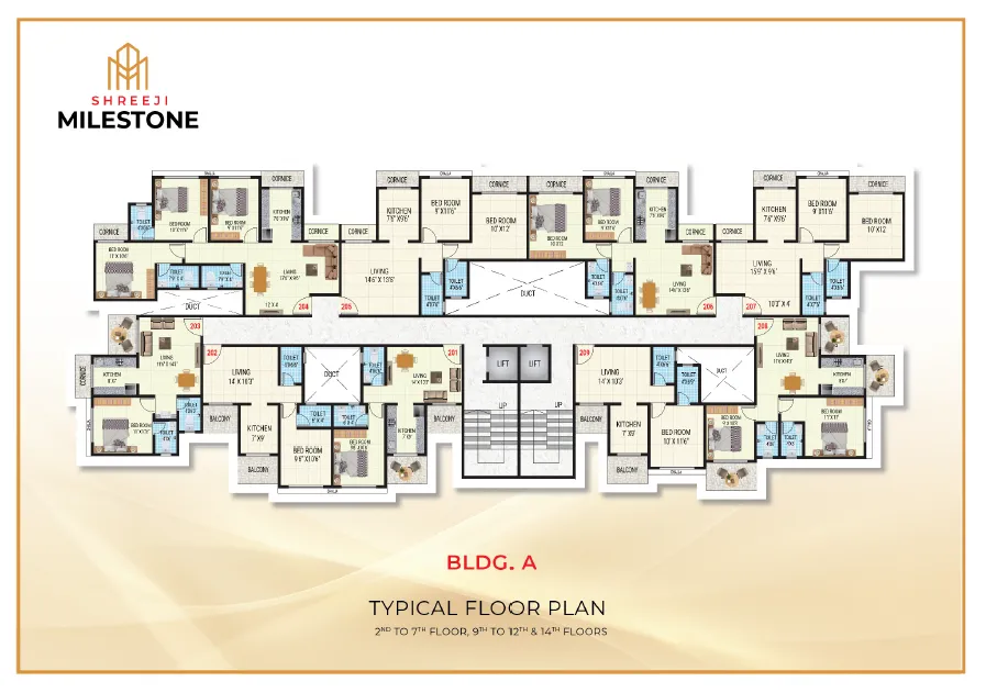 Shreeji Milestone Brochure Page 1