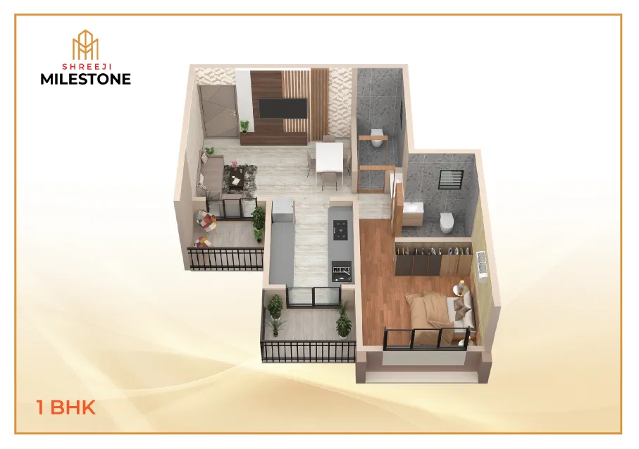 Shreeji Milestone Brochure Page 1