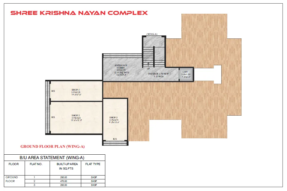 Shri Krishna Nayan Complex Brochure Page 5